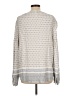 Gap 100% Rayon Gray Long Sleeve Blouse Size L - photo 2