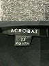 Acrobat 100% Silk Black Short Sleeve Top Size XS - photo 7