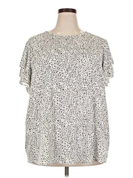 Adrianna Papell Short Sleeve Blouse