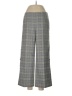 Bar III Plaid Gray Dress Pants Size 6 - photo 1