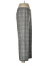 Bar III Plaid Gray Dress Pants Size 6 - photo 4