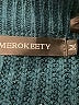 Merokeety 100% Acrylic Teal Pullover Sweater Size M - photo 7