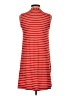 J.Crew Stripes Red Casual Dress Size XXS - photo 2