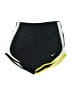 Nike 100% Polyester Color Block Black Athletic Shorts Size XS - photo 1