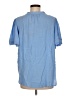 Well Worn 100% Viscose Blue Short Sleeve Blouse Size M - photo 2