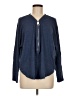 Ariella Blue Long Sleeve Top Size M - photo 1