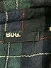 BDG 100% Cotton Plaid Green Long Sleeve Button-Down Shirt Size XS - photo 3