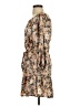AaKaa Floral Brown Casual Dress Size S - photo 5