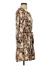 AaKaa Floral Brown Casual Dress Size S - photo 4