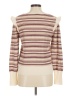 Joie Stripes Ivory Wool Pullover Sweater Size M - photo 2