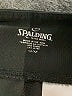 Spalding Athletic Solid Black Active Pants Size M - photo 7