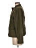 Caslon 100% Cotton Solid Green Jacket Size M - photo 5