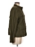 Caslon 100% Cotton Solid Green Jacket Size M - photo 4