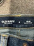 Old Navy Solid Blue Jeans Size 8 - photo 3