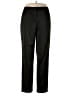 Eileen Fisher Solid Black Green Dress Pants Size L - photo 1