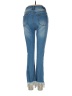 C'est Toi Chevron-herringbone Blue Jeans Size 7 - photo 2