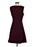 J.Crew 100% Polyester Solid Burgundy Cocktail Dress Size 4 - photo 2