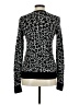Ann Taylor Animal Print Black Pullover Sweater Size M - photo 2