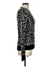 Ann Taylor Animal Print Black Pullover Sweater Size M - photo 4