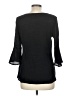 Style&Co Stars Black 3/4 Sleeve Blouse Size M - photo 2