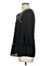 Style&Co Stars Black 3/4 Sleeve Blouse Size M - photo 5