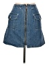 Express Jeans 100% Cotton Blue Denim Skirt Size 13 - 14 - photo 1