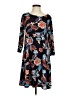 MSK Paisley Black Casual Dress Size S (estimated) - photo 1