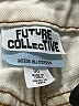 Future Collective Ivory Denim Skirt Size 00 - photo 4