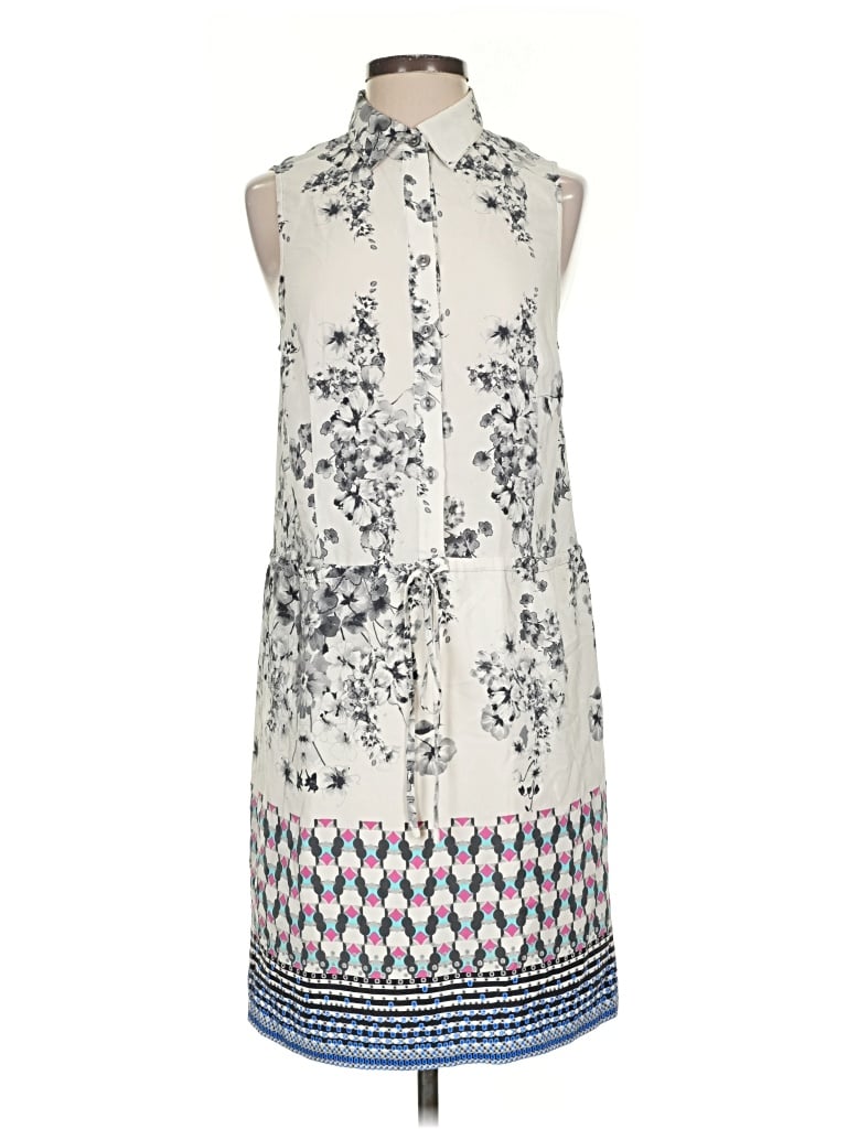 Pre-owned Charlie Jade Casual Dress In White