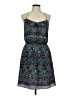 BCBGMAXAZRIA Paisley Blue Cocktail Dress Size M - photo 1