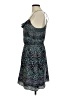 BCBGMAXAZRIA Paisley Blue Cocktail Dress Size M - photo 5
