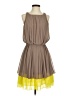 Jessica Simpson 100% Polyester Solid Brown Cocktail Dress Size S - photo 1