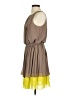 Jessica Simpson 100% Polyester Solid Brown Cocktail Dress Size S - photo 5