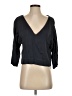 Cos 100% Rayon Black 3/4 Sleeve Blouse Size 4 - photo 1
