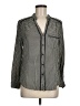 Max Studio 100% Rayon Houndstooth Gray 3/4 Sleeve Blouse Size M - photo 1
