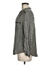 Max Studio 100% Rayon Houndstooth Gray 3/4 Sleeve Blouse Size M - photo 5