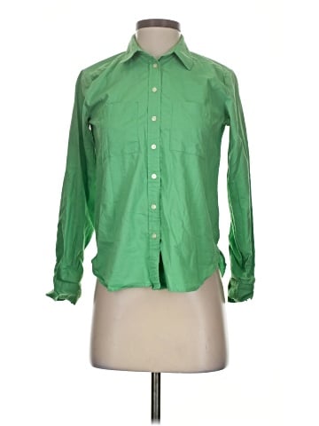 Ann Taylor LOFT Long Sleeve Button-Down Shirt (view 1)
