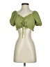 Lioness Green Short Sleeve Blouse Size 2 - photo 1