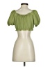 Lioness Green Short Sleeve Blouse Size 2 - photo 2
