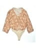 Heyson Tan Orange Bodysuit Size S - photo 1