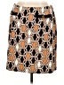 Messini Graphic Orange Casual Skirt Size XL - photo 1