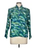 Draper's & Damon's Print Green Jacket Size M (petite) - photo 1