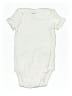 Precious Firsts Solid Ivory Short Sleeve Onesie 3-6 MO / 6 MO - photo 1