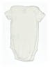 Precious Firsts Solid Ivory Short Sleeve Onesie 3-6 MO / 6 MO - photo 2