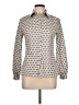 Society Tweed Ivory Long Sleeve Blouse Size L - photo 1