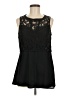 BCBGeneration 100% Polyester Black Sleeveless Blouse Size M - photo 1