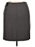 Amanda + Chelsea Solid Gray Casual Skirt Size 14 - photo 2