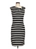 Calvin Klein Stripes Black Casual Dress Size 6 - photo 1