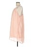 Unbranded 100% Polyester Solid Pink Casual Dress Size L - photo 5