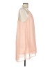 Unbranded 100% Polyester Solid Pink Casual Dress Size L - photo 4